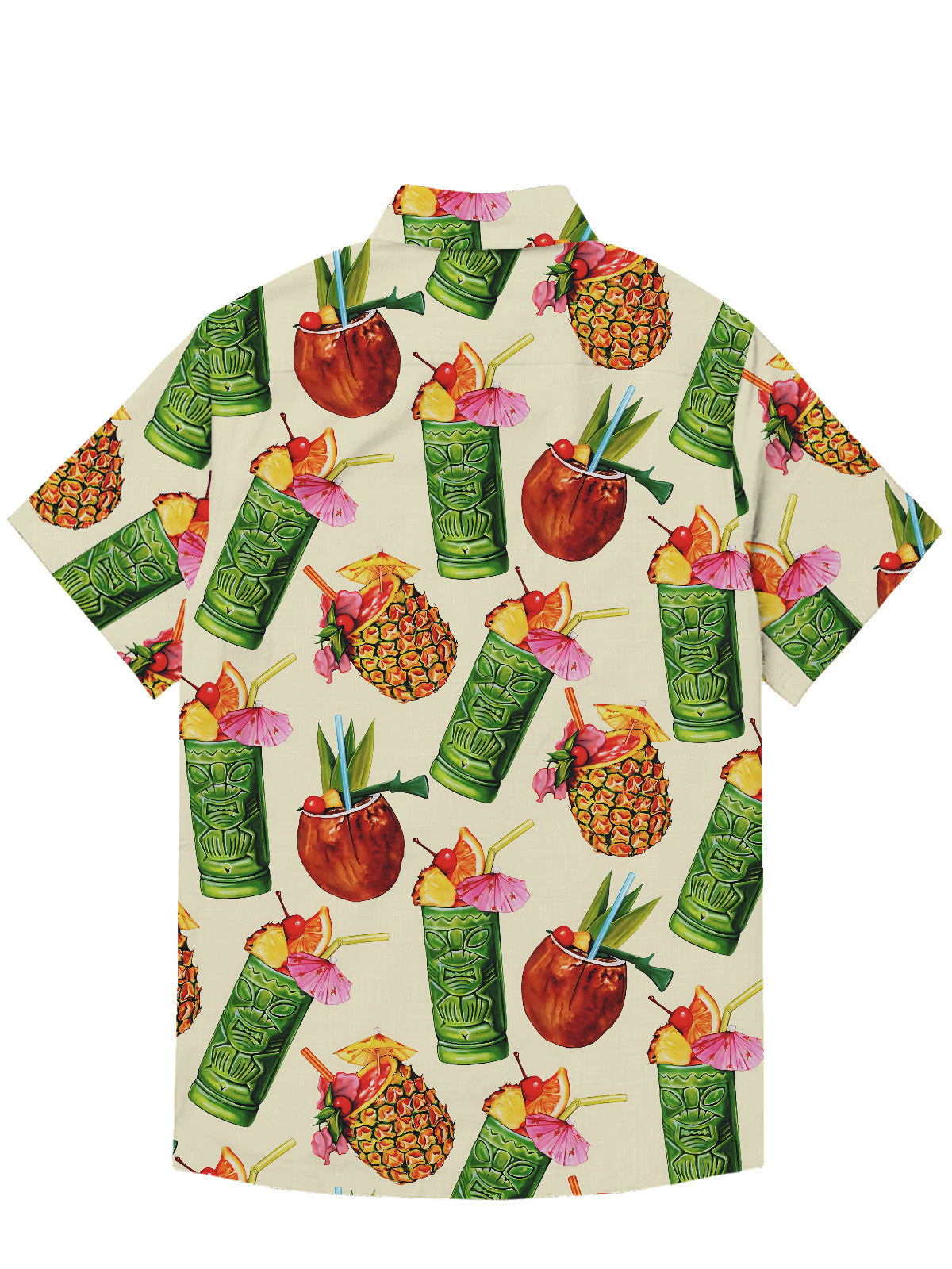 Yaikiki Tiki Cocktail Hawaii Men's Shirt