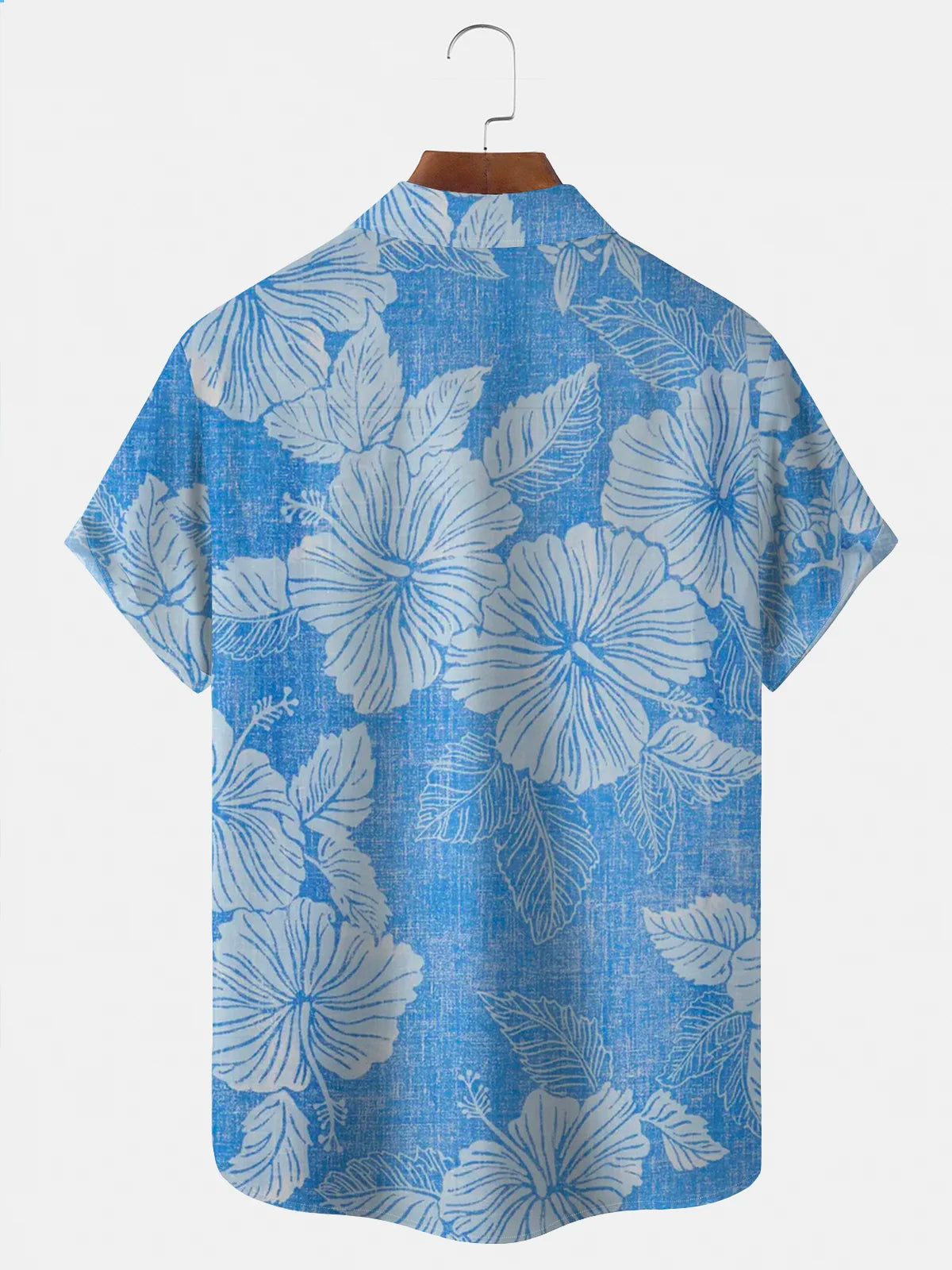 Floral Men's Beach Vacation Hawaiian Shirt