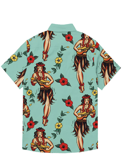 Vacation Hula Girl Dance HawaiimShirt