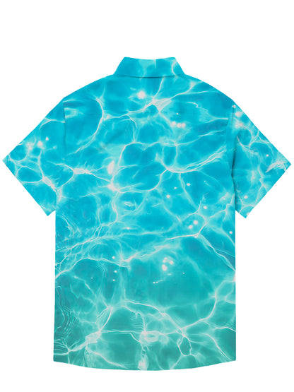 Transform Your Space with Stunning Turtle Dive into Coastal Paradise Hawaiian Shirt