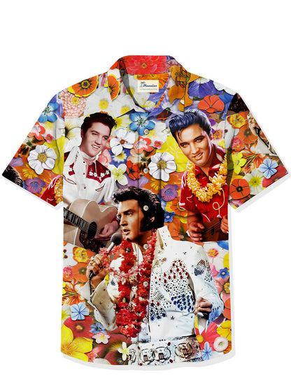 Yaikiki Rock Band Elvis Presley Aloha State Hawaiian Shirt